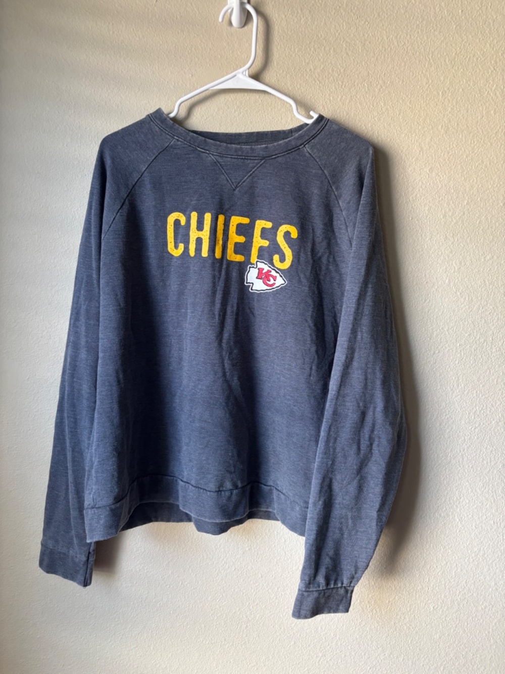 Kansas City Chiefs Sweatshirt Womens XXL